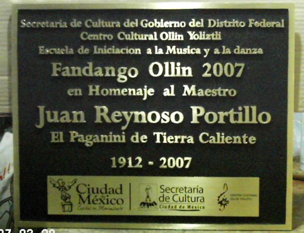 Placs en Bronce
fundido